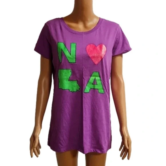 Mardi gras Louisiana T shirt (code-P123) - Picture 1 of 1